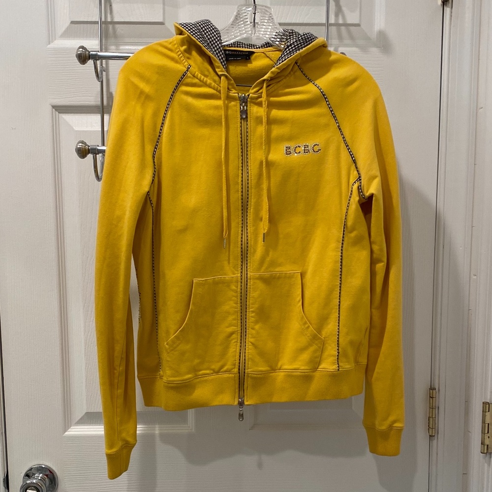 BCBGMAXAZRIA Hooded Jacket Size L